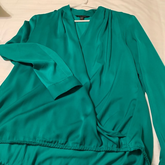 Banana Republic Faux Wrap Blouse - Picture 2 of 7